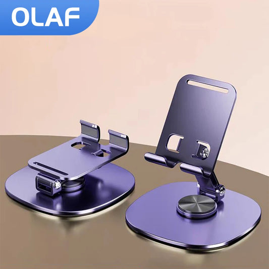 Rotating Table Cell Phone Holder Support Desktop Stand
