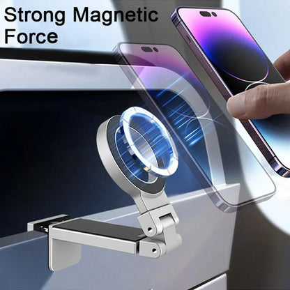Adjustable Magnetic Phone Holder Travel Essentials Flexible Rotation