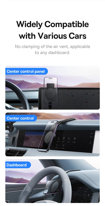 Baseus Magnetic Holder Car Phone Holder Stand Foldable Mount