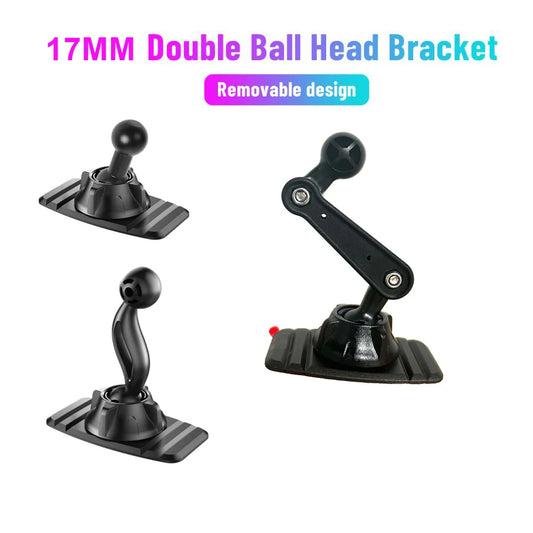 Universal 17mm Ball Head Car Dashboard Sticker Base