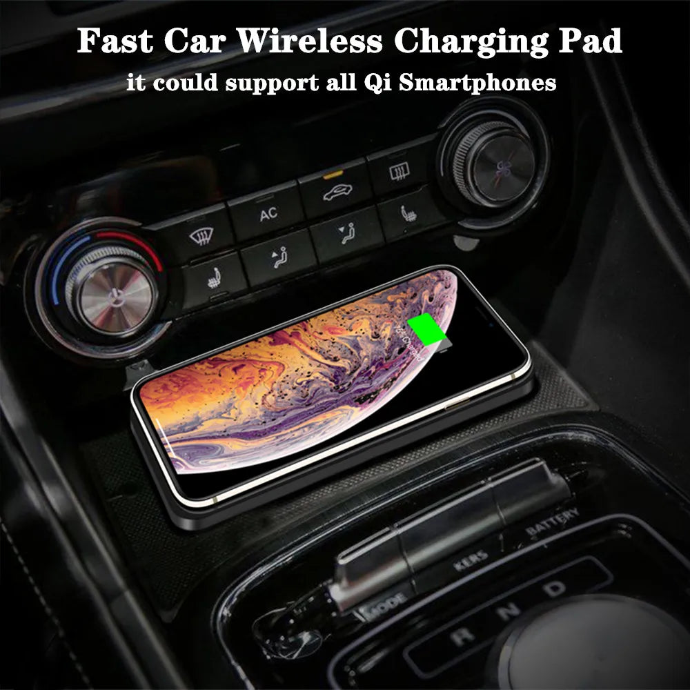 Car Wireless Charger Wireless Car Charger Silicone Pad Stand