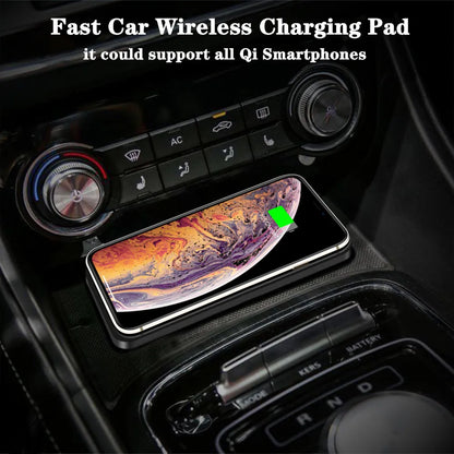 Car Wireless Charger Wireless Car Charger Silicone Pad Stand