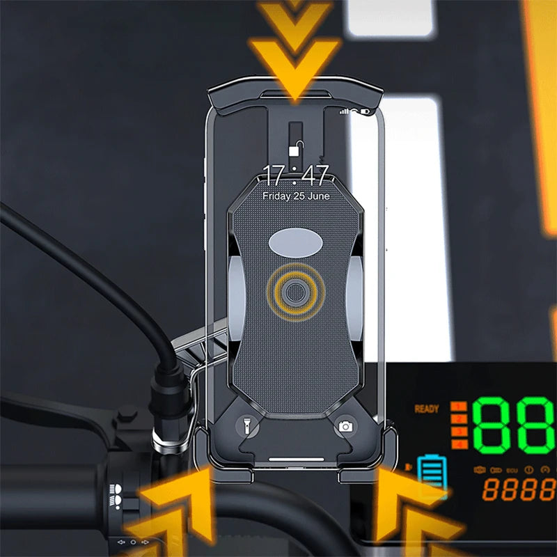Untoom Bike Phone Holder Stand Bicycle Scooter