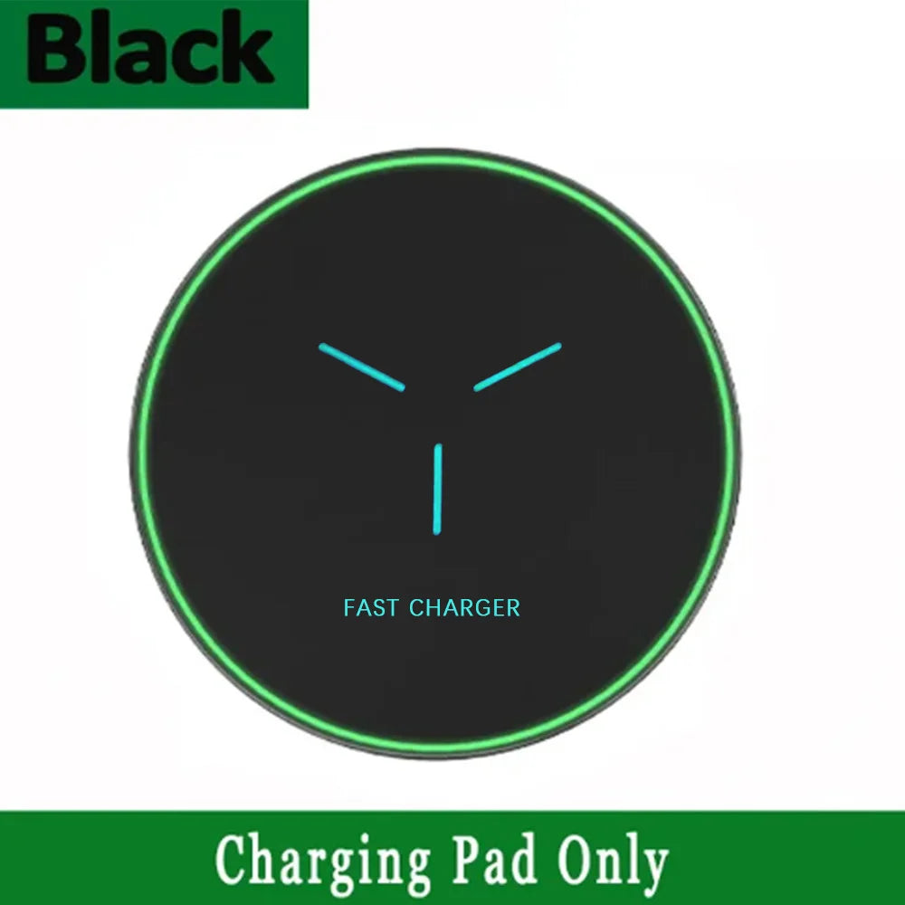 Wireless Charger Pad Chargers Induction Fast Charging Dock Station