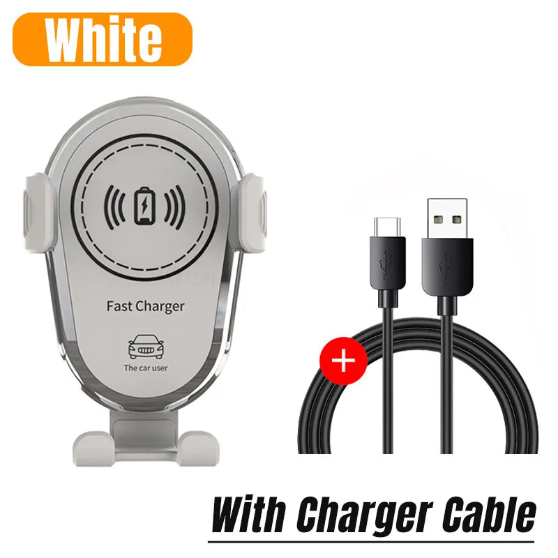 30W Air Vent Car Wireless Charger Gravity Phone Holder