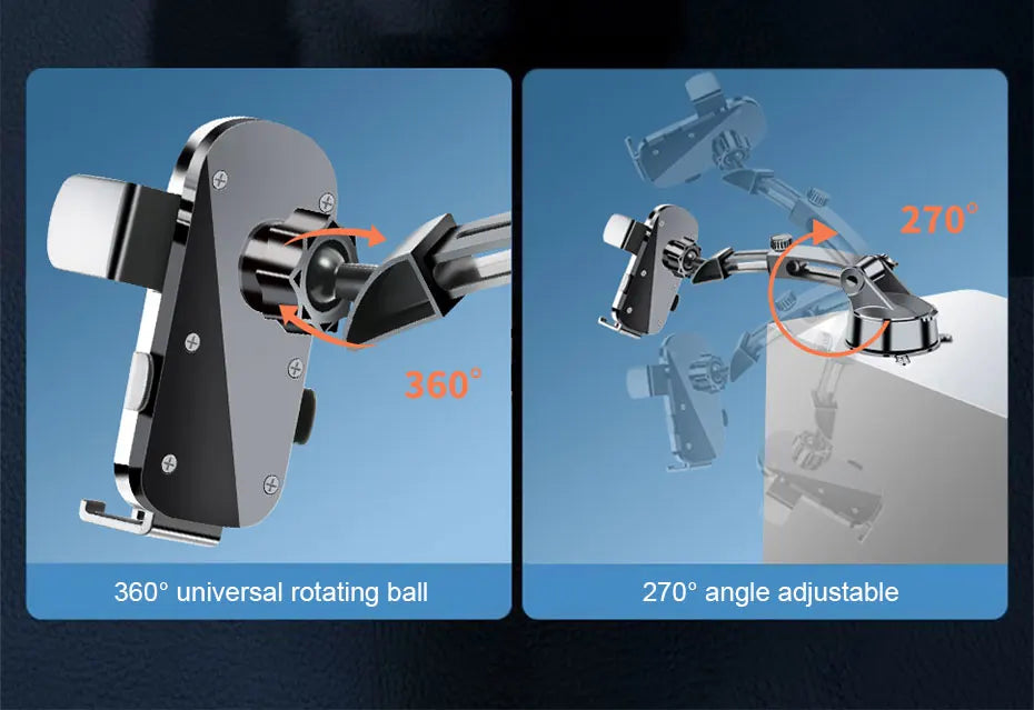 SEAMETAL Dashboard Phone Holder for Car Stable Suction Cup
