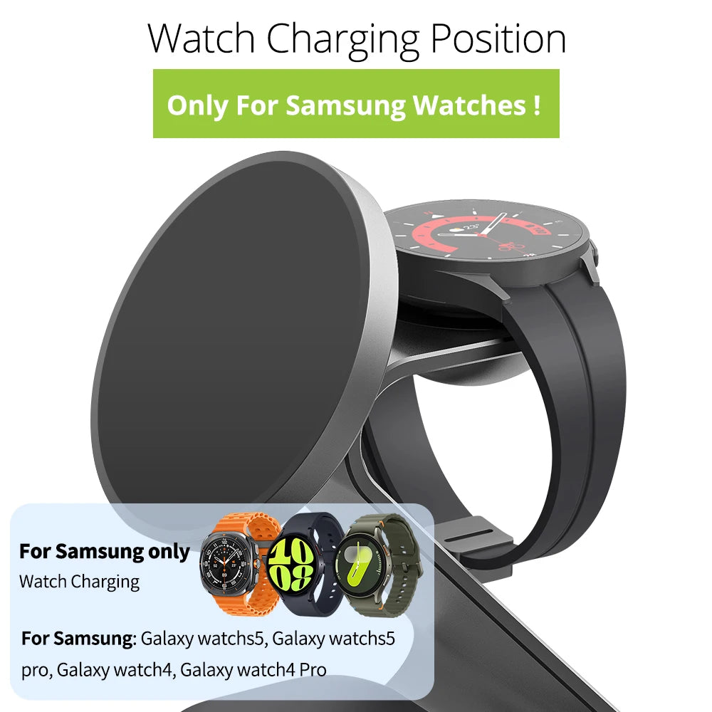 Bonola Magnetic 3 in 1 Wireless Charger Station