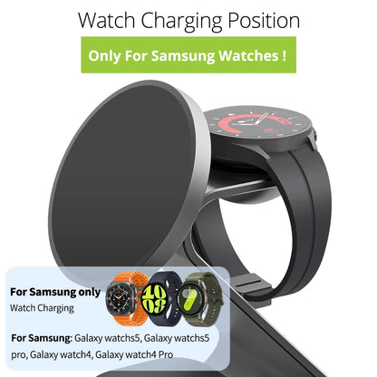 Bonola Magnetic 3 in 1 Wireless Charger Station