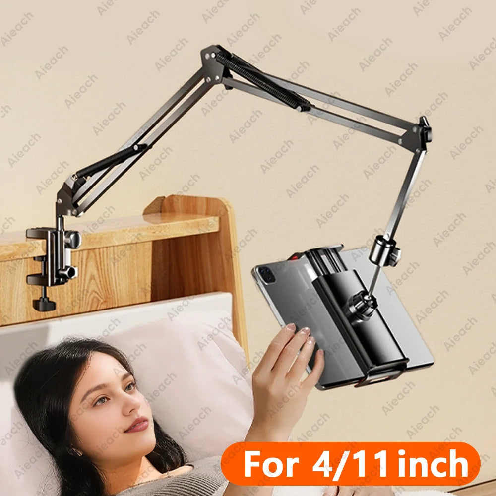 GOYN Metal Tablet Stand, Foldable 360° Rotating Holder