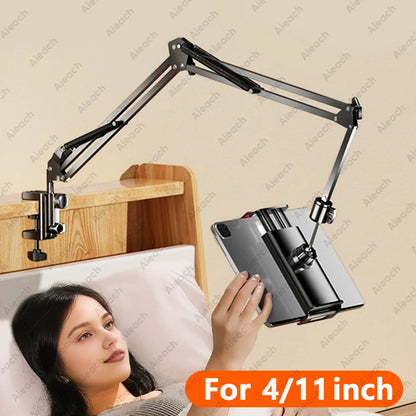 GOYN Metal Tablet Stand, Foldable 360° Rotating Holder
