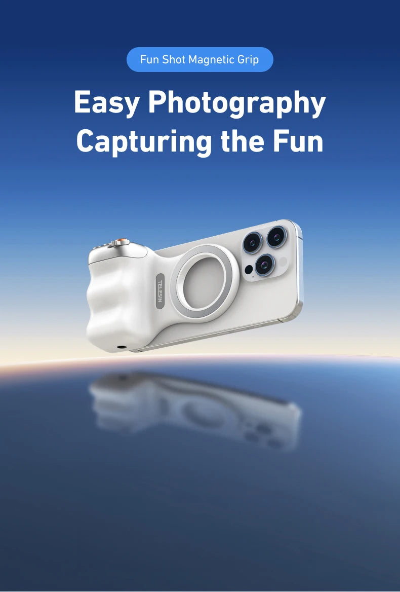 Phone Camera Shoot Hand Grip Magnetic Phone Holder