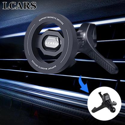 Upgraded Magnetic Car Phone Holder with Stable Triangle Support