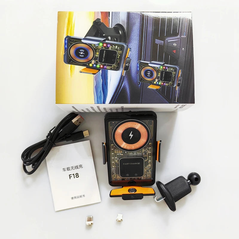 Car Phone Holder For BMW X1 U11Magnetic Wireless Charging