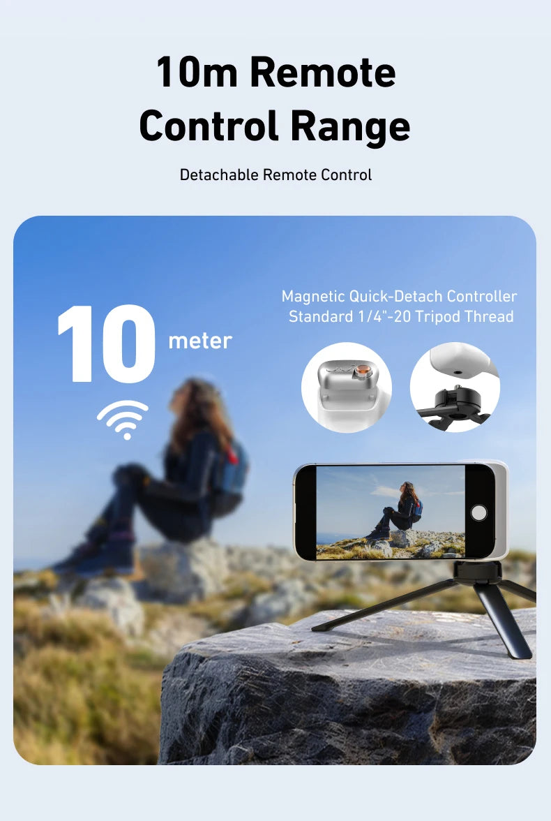 Fun Shot Magnetic Grip, Ergonomic Style Phone Camera Grip