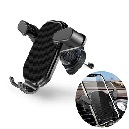 Gravity Car Phone Holder Air Vent Clip Mount Mobile Cell Phone Stand