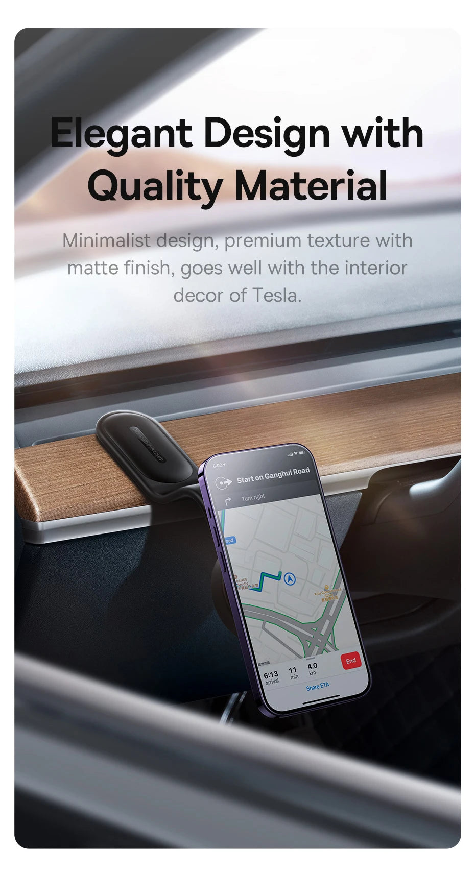 Baseus Magnetic Holder Car Phone Holder Stand Foldable