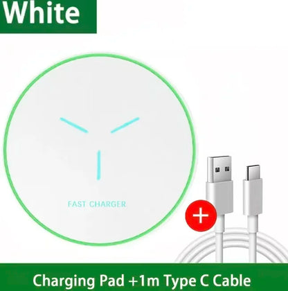 Wireless Charger Pad Chargers Induction Fast Charging Dock Station