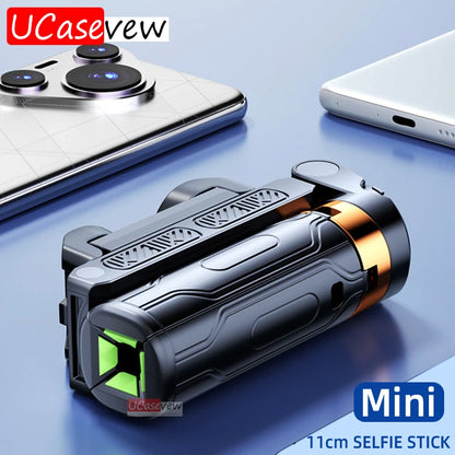 Portable Mini Remote Control Selfie Stick 360 Degree Rotation