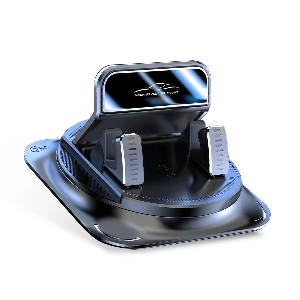 Car Dashboard Phone Holder Rotatable One-Hand Operation Bracket Anti-Slip