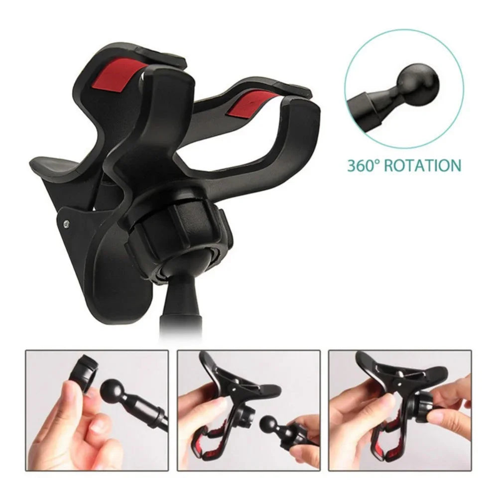 360 Rotate Clip Mobile Phone Holder Stand Portable Stand