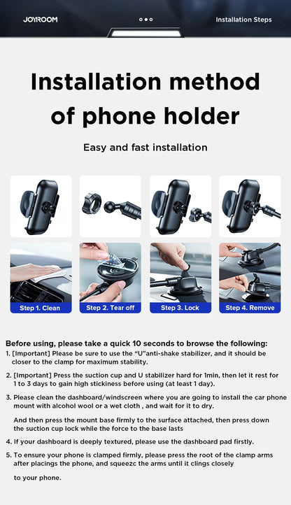 Phone Holder for Car Air Vent Universal Car Phone Stand