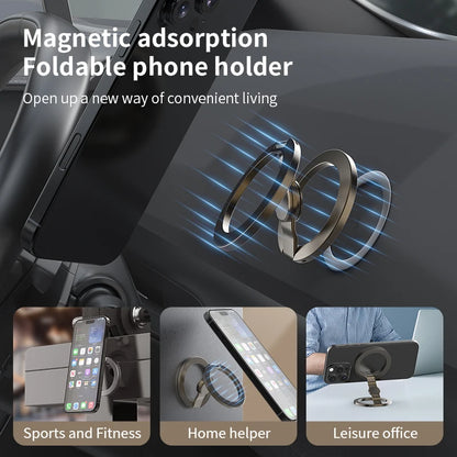 Foldable Double Sided Magnetic Phone Holder Stand