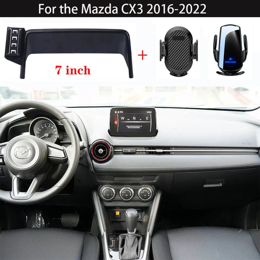 For Mazda CX-3 CX3 Sport DK Car Phone Holder Charging Stand