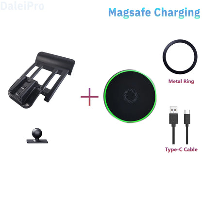 Phone Holder Car Magnetic Phone Mount Smart Sensing Wireless Charging