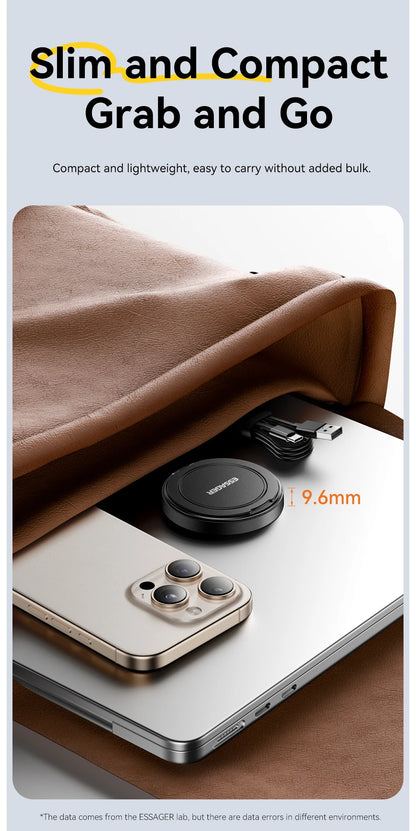 Magnetic 15W Wireless Charger Fast Charging Pad Stand
