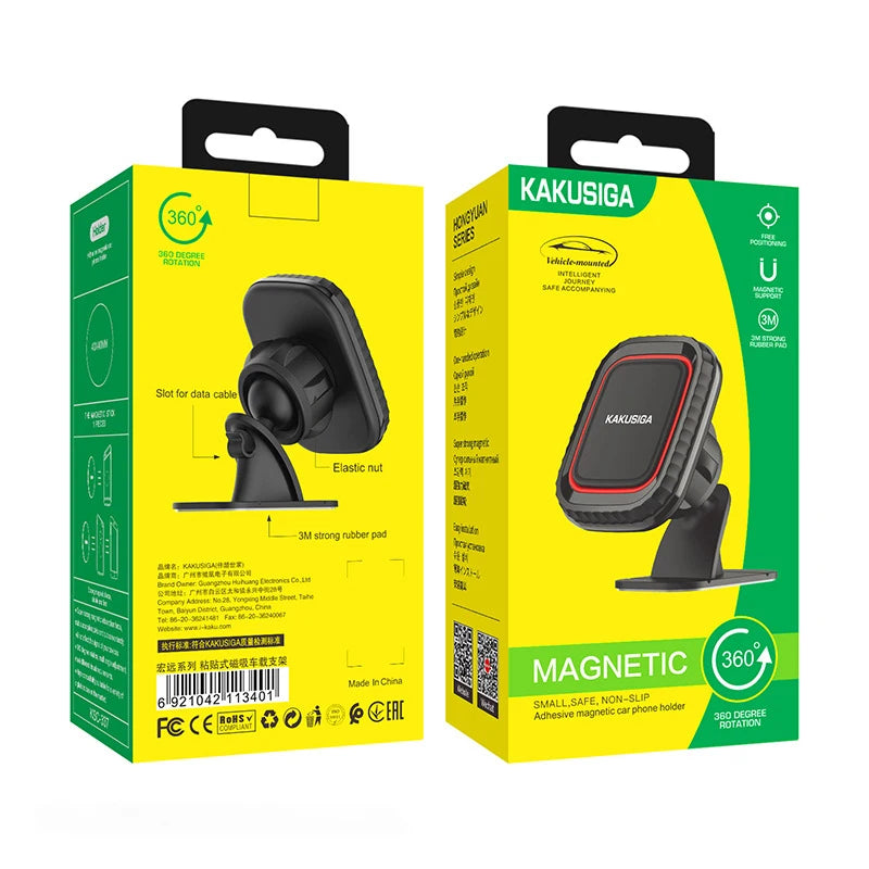 Universal Magnetic Car Phone Holder Mount 360 Rotation