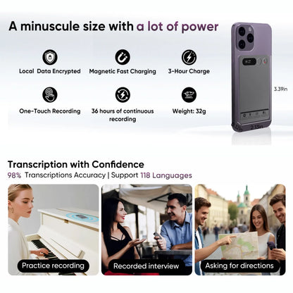 AI ChatGPT-4 Intelligent Voice Recorder App Control Recorder Summarize