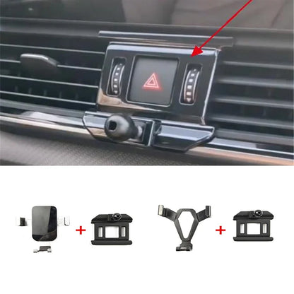 1 Lot ABS Material Audi Q5 FY Special Car Phone Holder