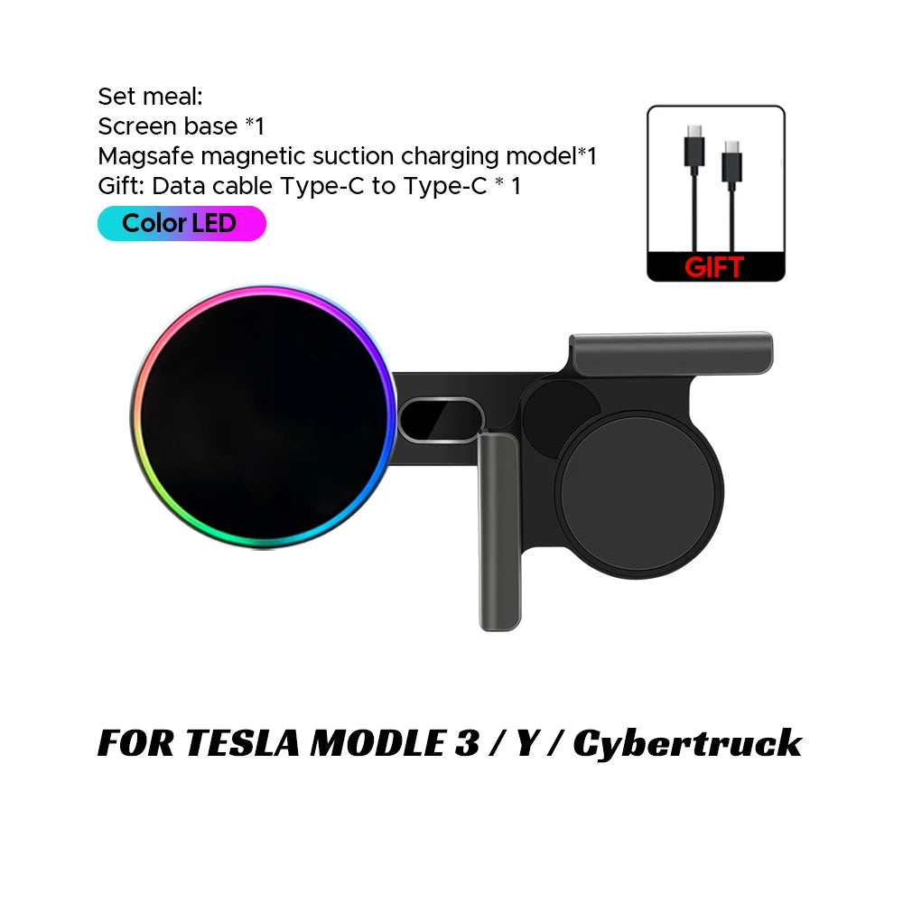 Car Phone Mount Holder 15W Magnetic Magsafe Wireless Charger