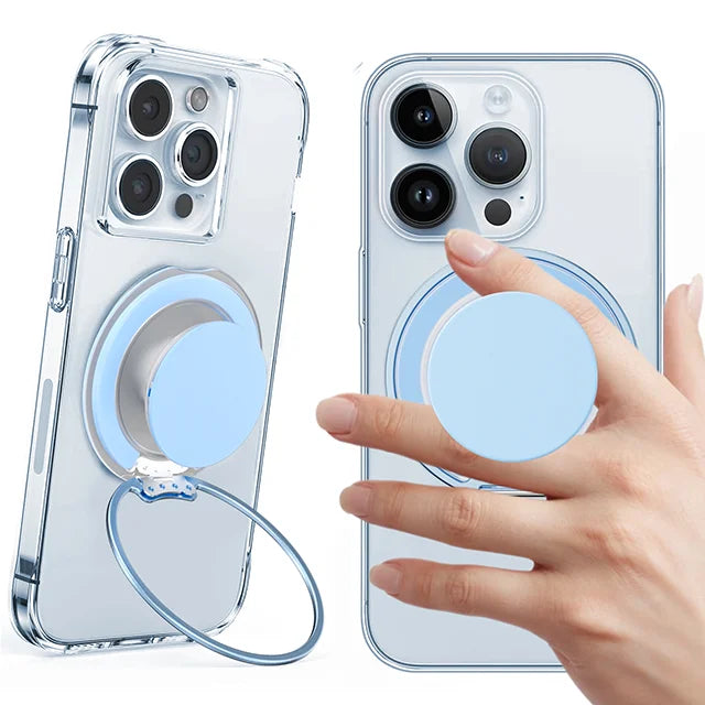 Grippopso Mobile Phone Finger Holder Socket Magnetic