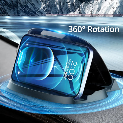 360 Rotate Car Mobile Phone Holder Mount on Dashboard Clamshell Cell Phone Holder