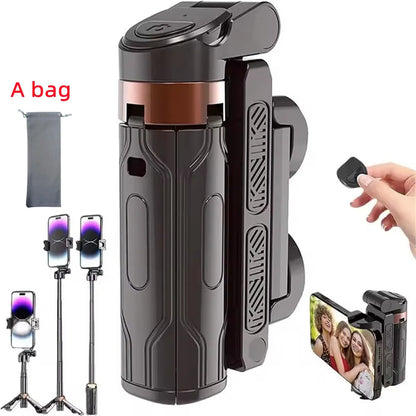 Mobile selfie stick handle tripod photography tool stabilizer