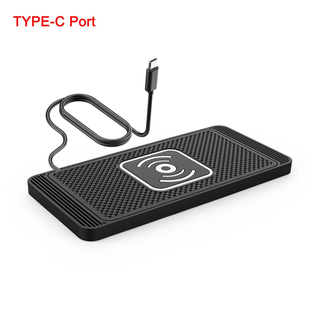 Car Wireless Charger Wireless Car Charger Silicone Pad Stand