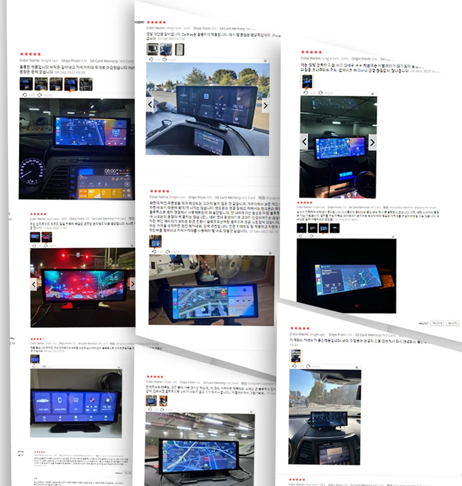 OBDPEAK K8 Pro Front 5K Rear 1080P Dash Cam Camera