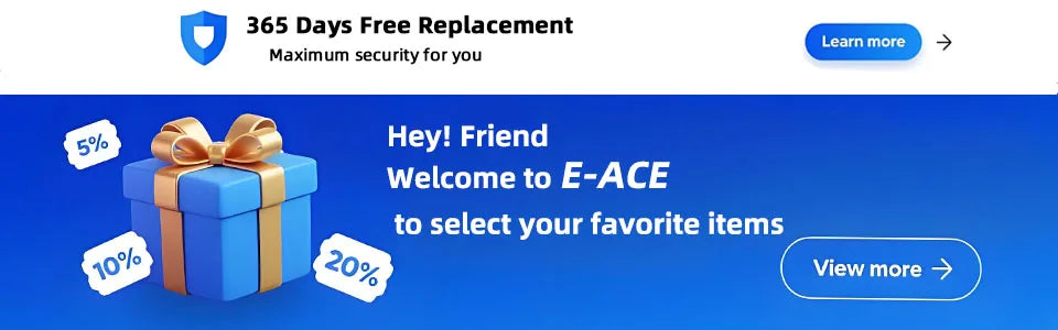 E-ACE 2K Car DVR WIFI GPS Stream Media Mirror Optional