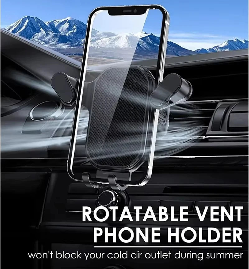 Car Phone Holder Stand Air Vent Gravity