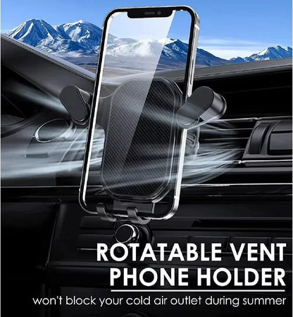 Car Phone Holder Stand Air Vent Gravity