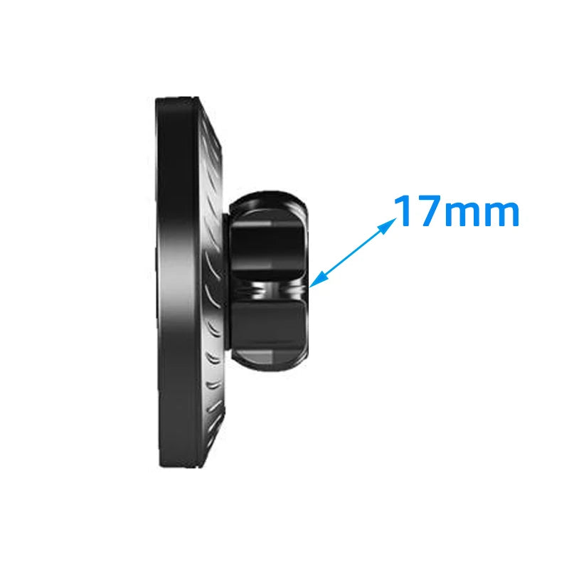 Magnetic Ring Car Phone Holder for 17mm Ball Head Base