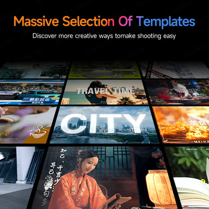 Foldable 3-Axis Phone Gimbal Stabilizer with Telescopic Rod