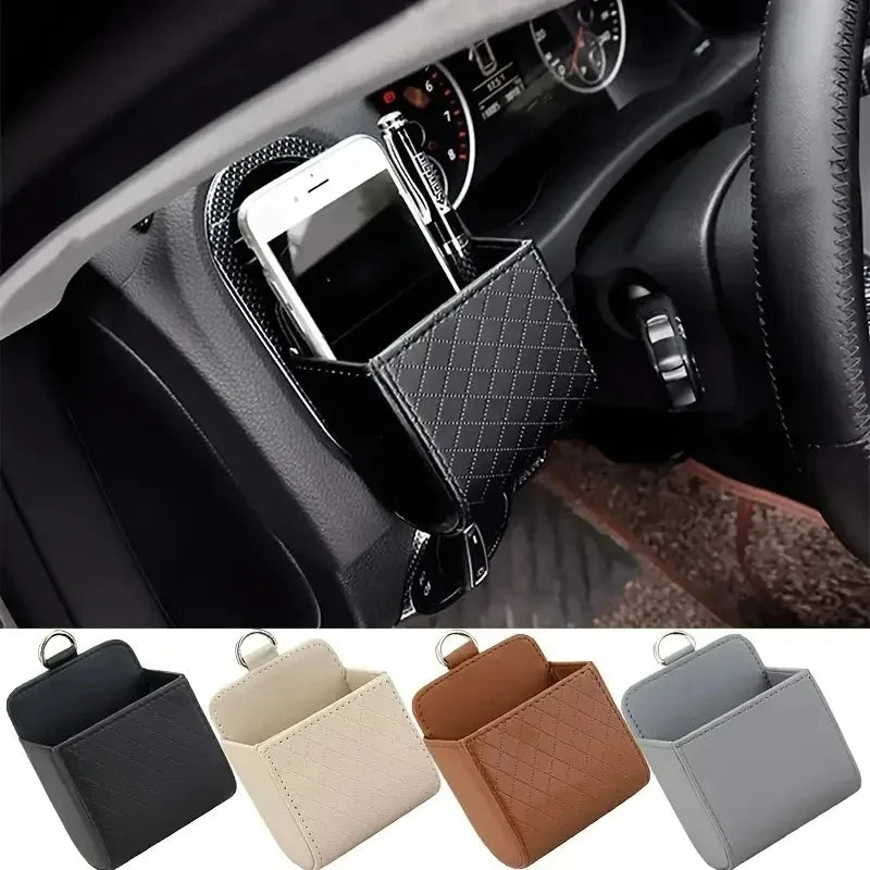 Car Phone Holder Mount Air Vent Outlet Hanging Storage
