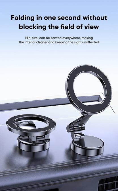 Magnetic Magsafe Car Phone Holder For Vehicles Mobile Support