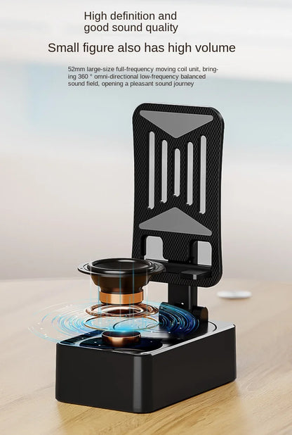3 In 1 Mobile Phone Bracket Bluetooth Speaker Power Bank
