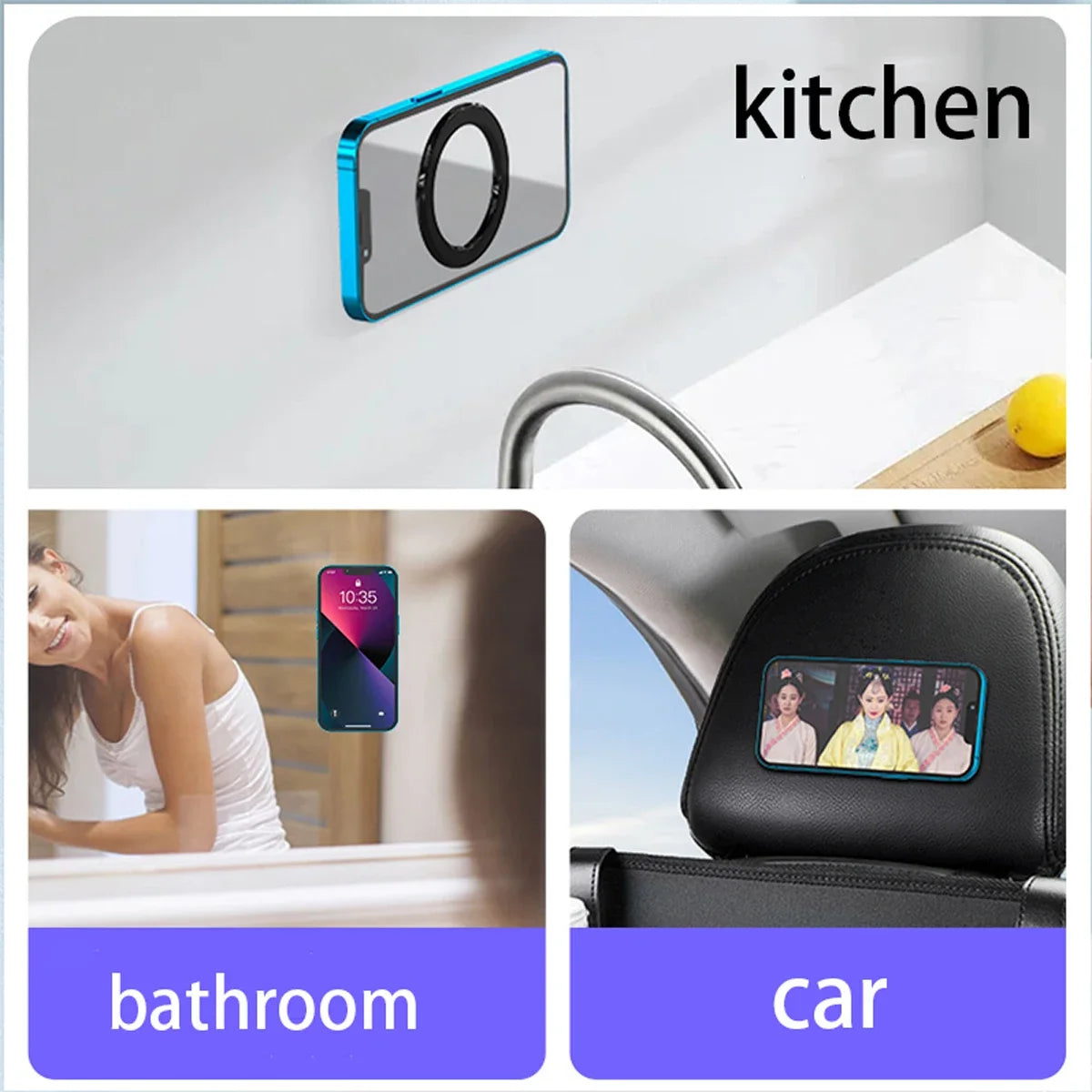 Magnetic Ring Holder Magnet Wall Mobile Phone Holder