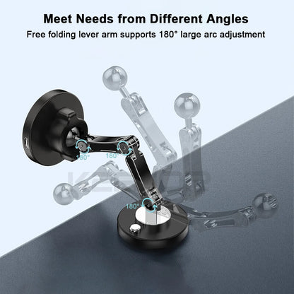 Magnetic Car Phone Holder Wireless Car Charger Mount Stand