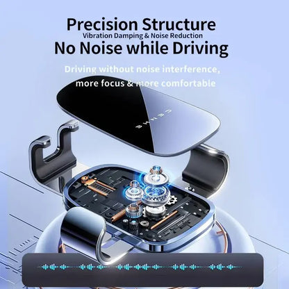 TIMESS Car Holder Mount Upgrade Auto Locking Universal Phone Stand Holder