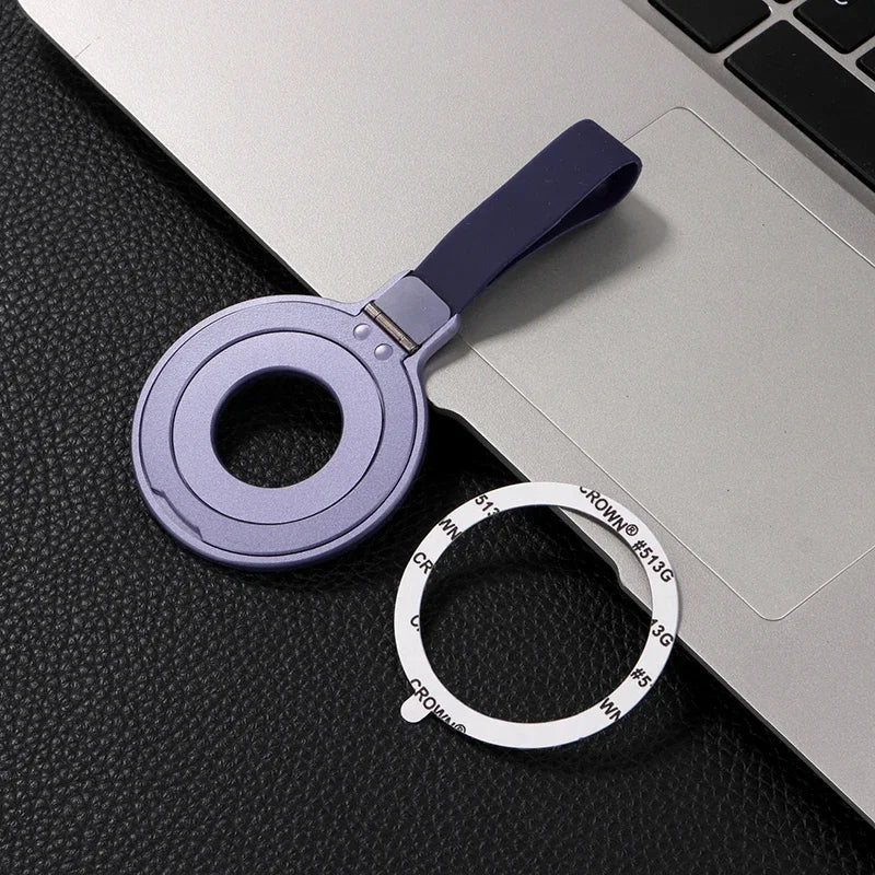 Strong Magnetic 360° Rotation Metal Ring Stand Car Phone Holder